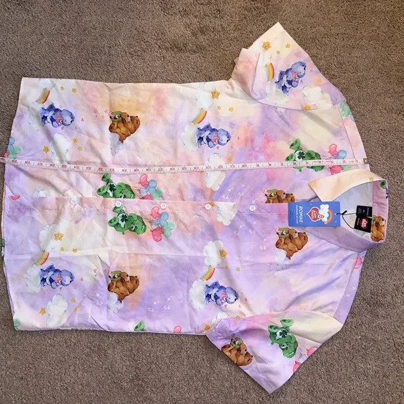 Care Bear button up shirt size M - Picture 10 of 17